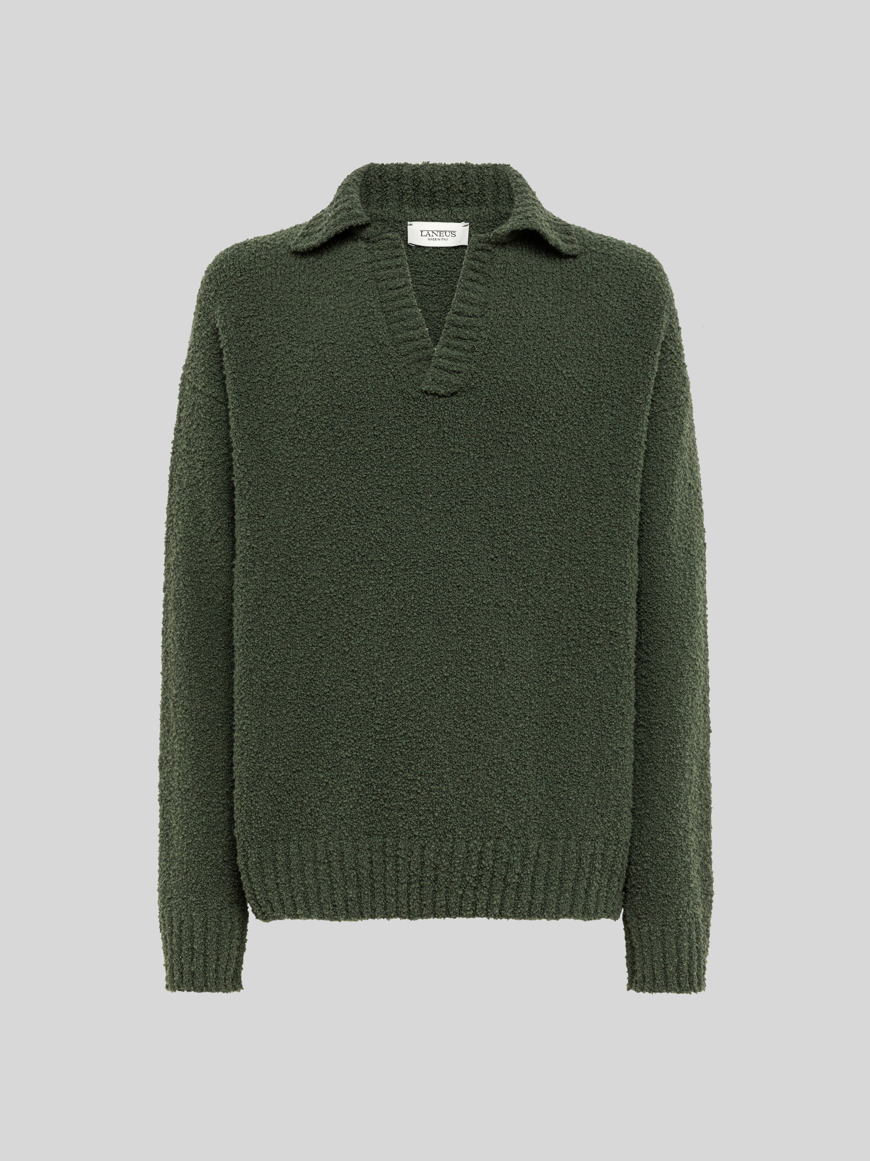 POLO BOXY IN FILATO SOFT TEXTURED