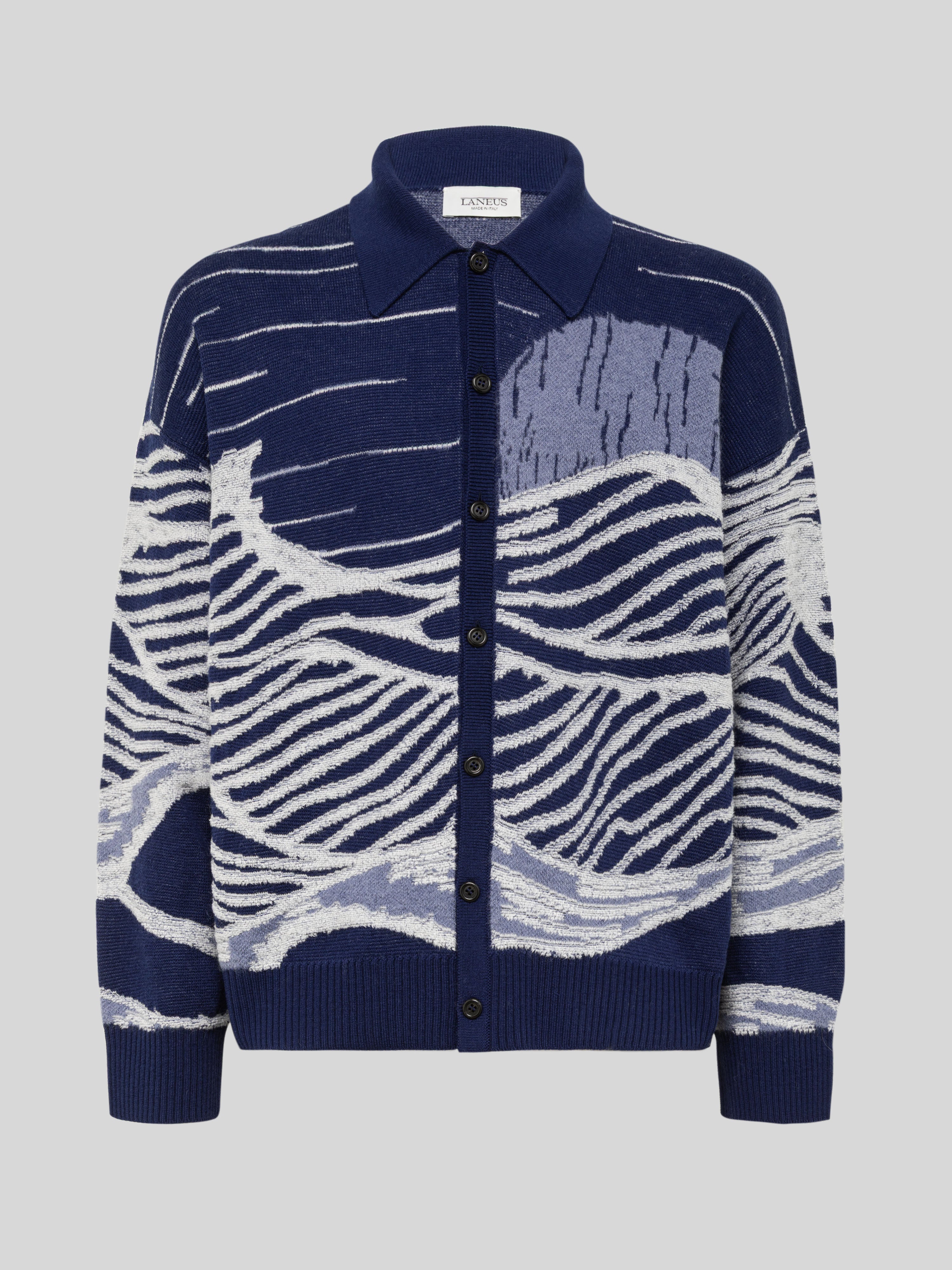 CARDIGAN BOXY FIT IN JACQUARD