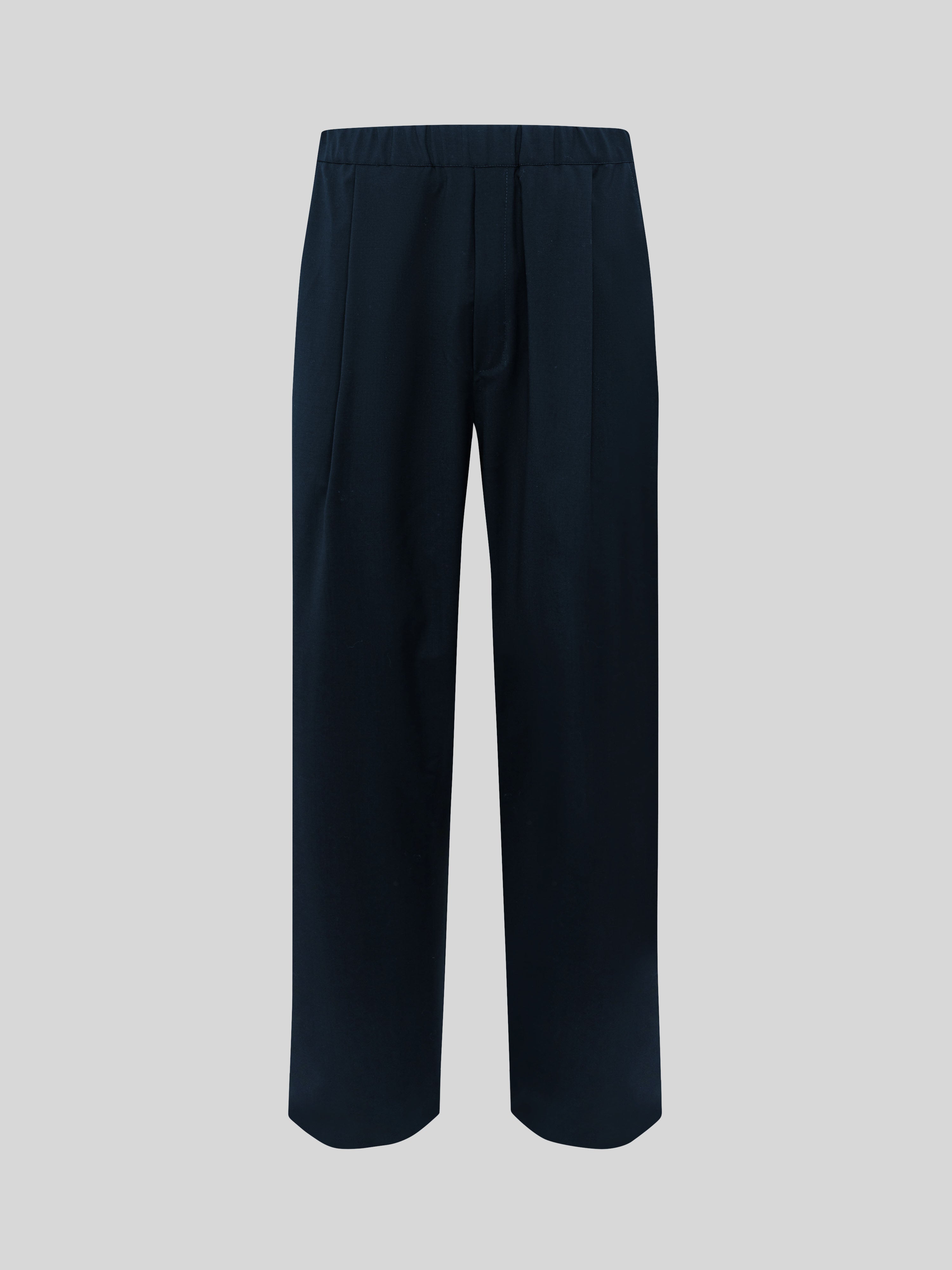 TROUSERS IN WOOL TAPERED FIT