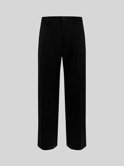 TROUSERS IN WOOL WIDE LEG