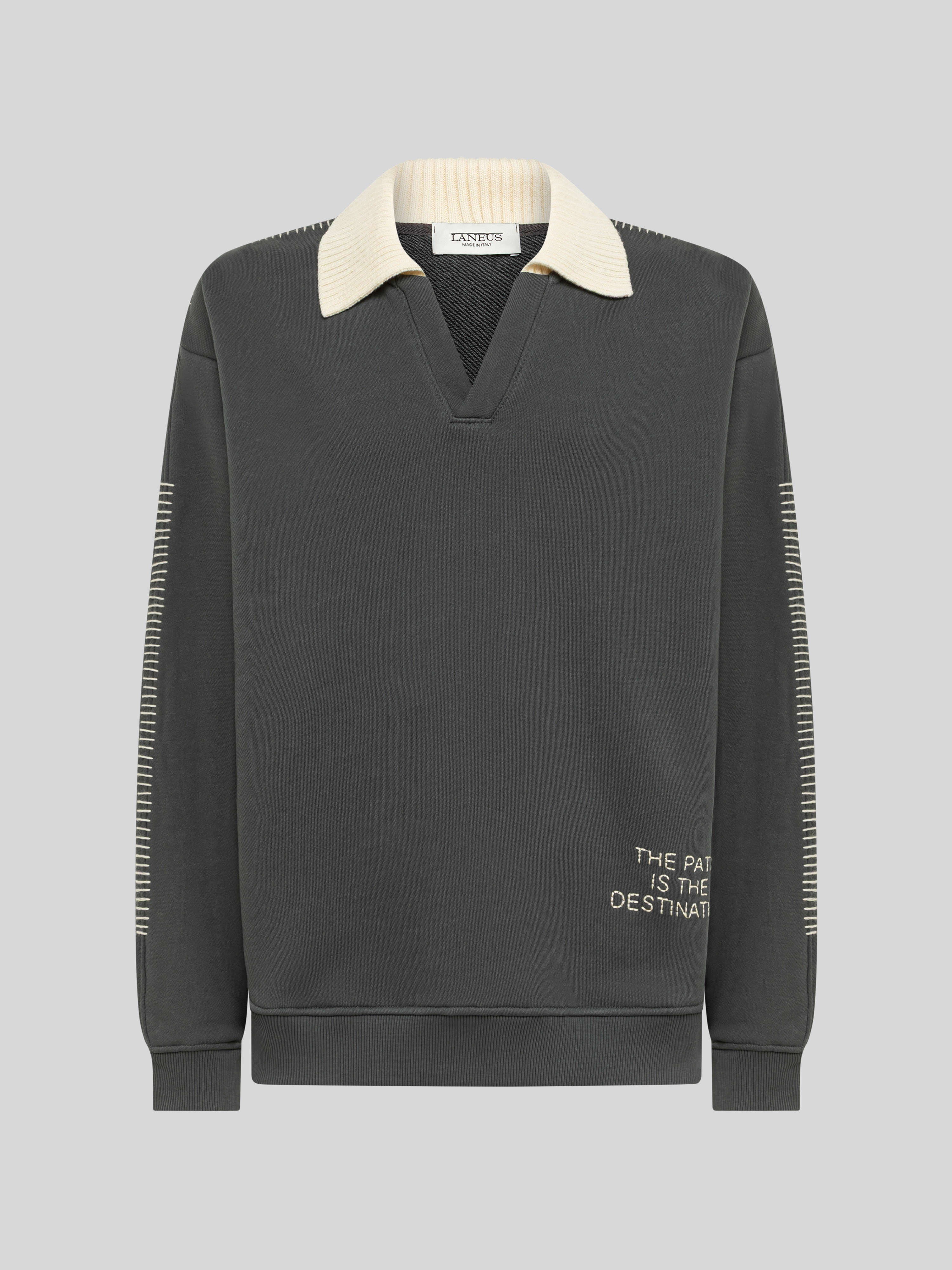 POLO SWEATSHIRT BOXY FIT