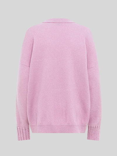 LIGHTWEIGHT JACQUARD CARDIGAN