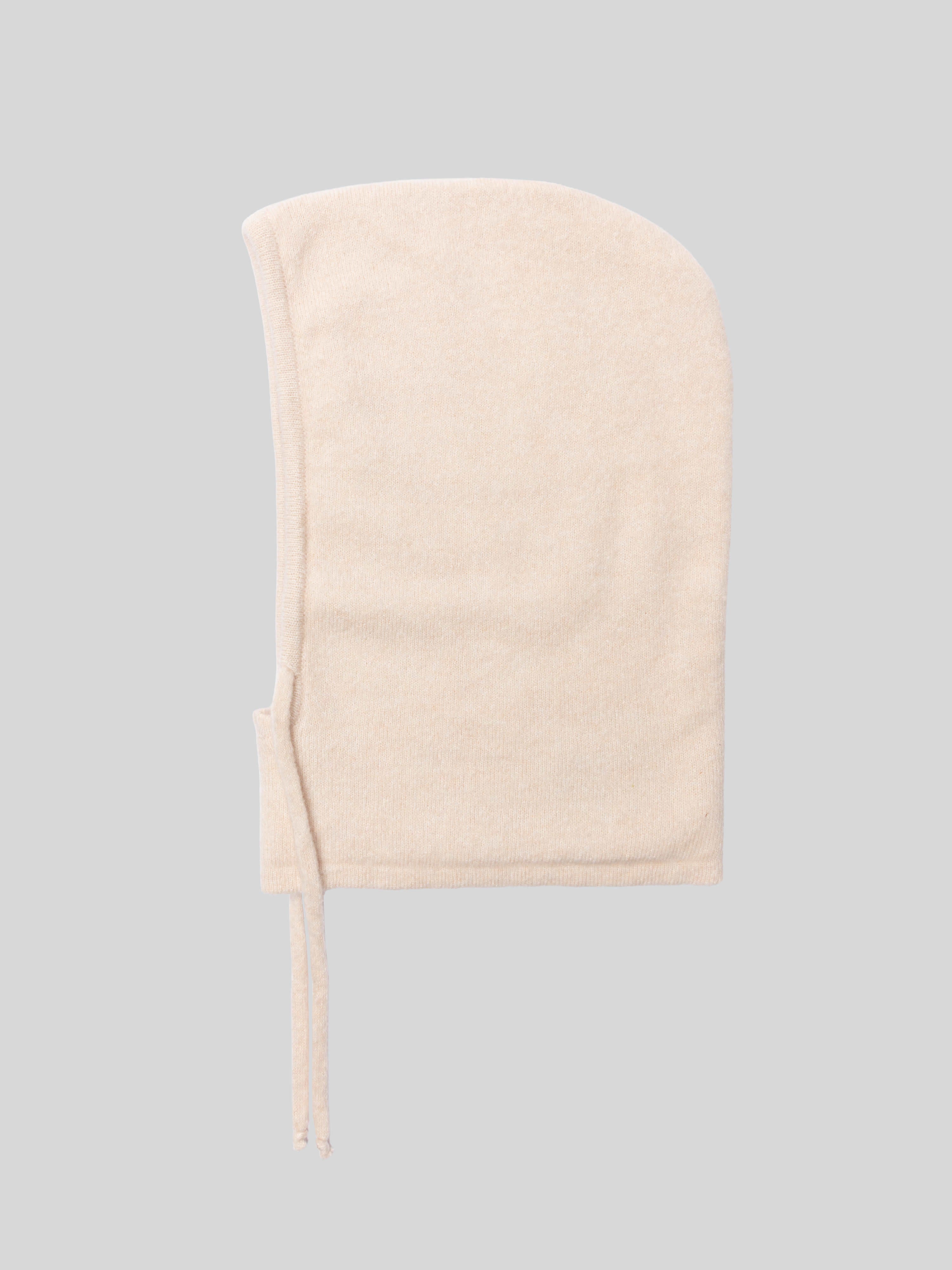 KNIT BALACLAVA IN CASHMERE E SETA