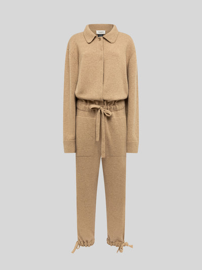 WOOL AND ANGORA KNIT JUMPSUIT