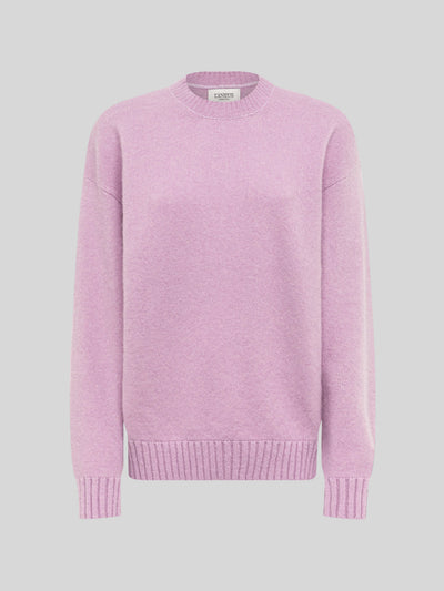 CASHMERE AND SILK CREWNECK