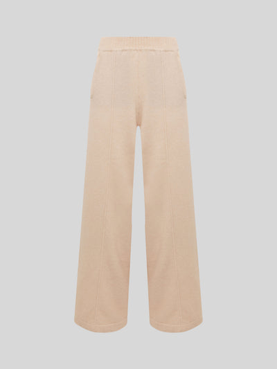 CASHMERE AND SILK TROUSERS