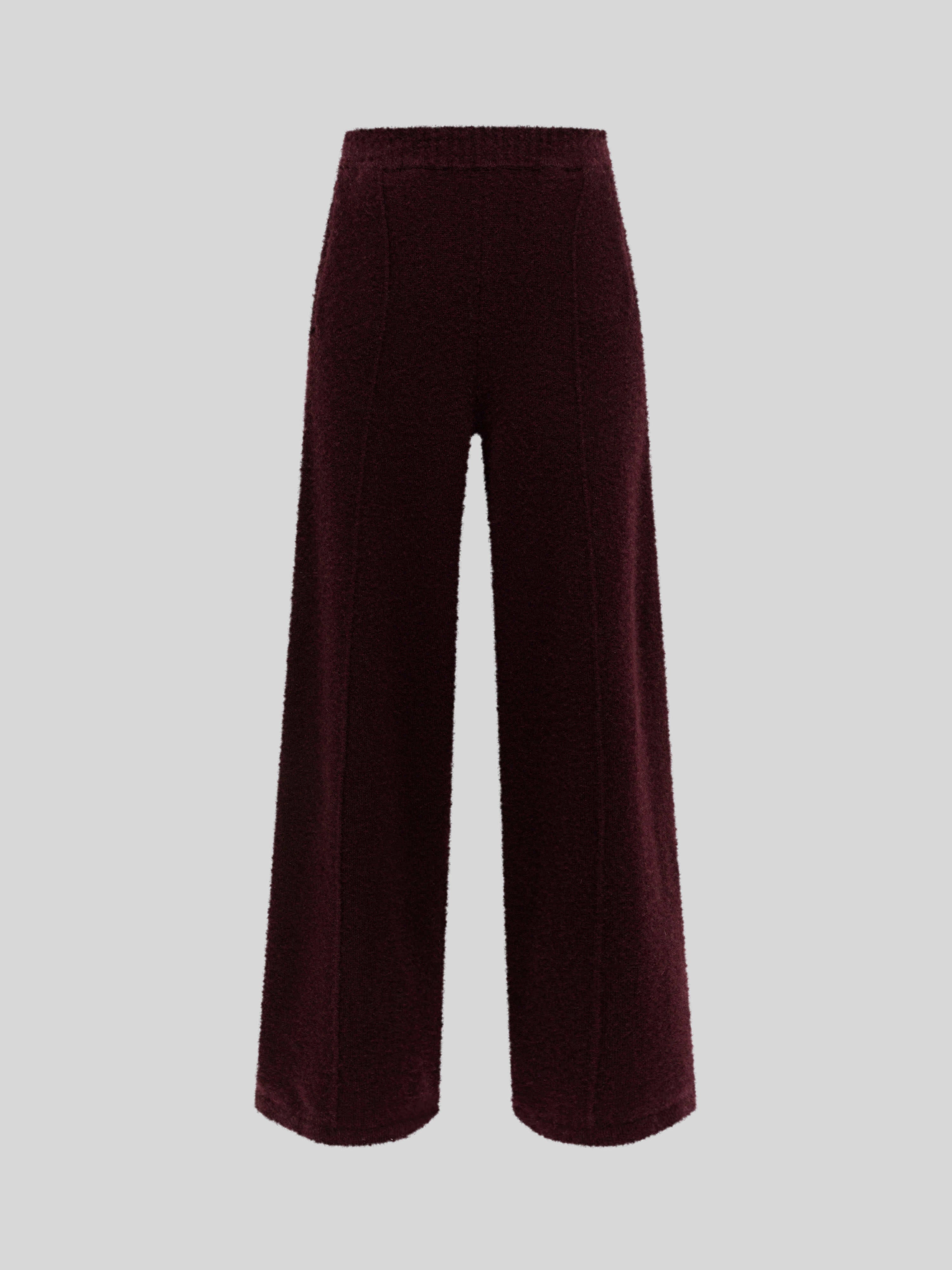 TROUSERS IN CASHMERE E SETA