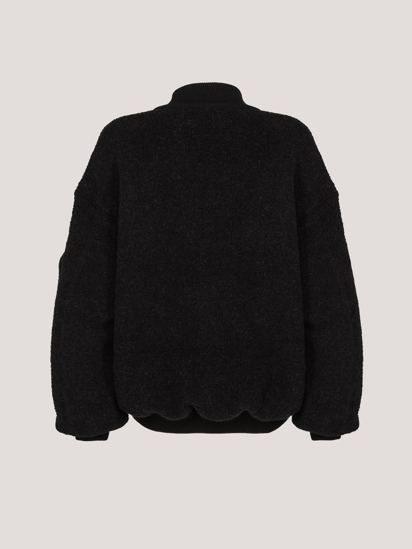BOMBER BOUCLE
