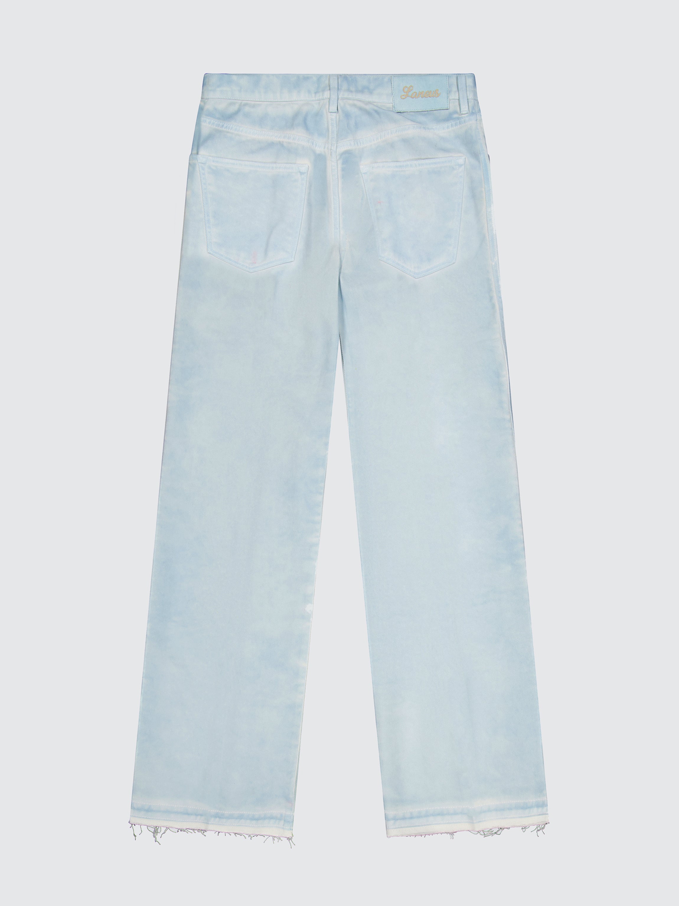 Jeans baggy in gabardine