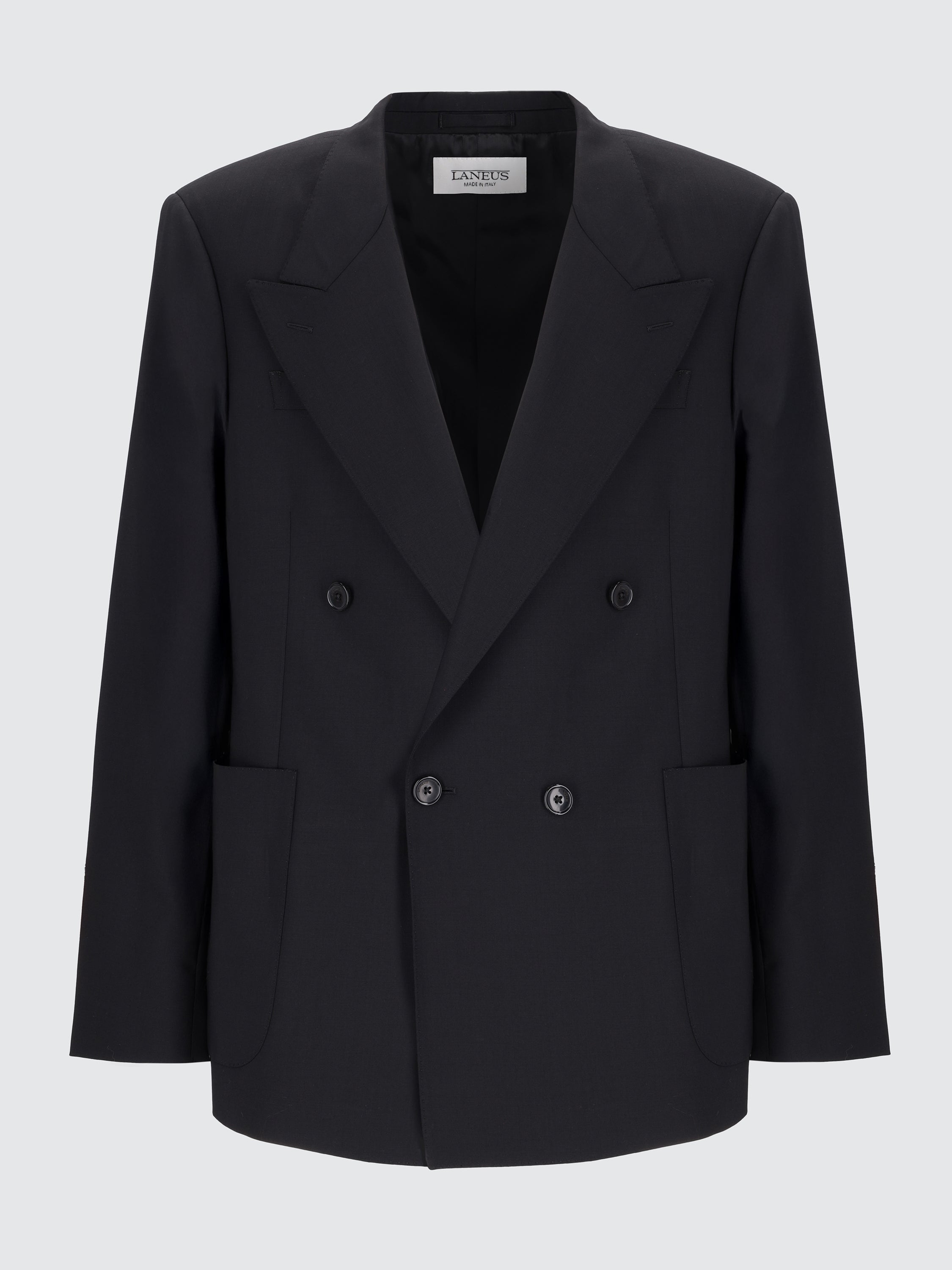 Oversize double-breasted jacket