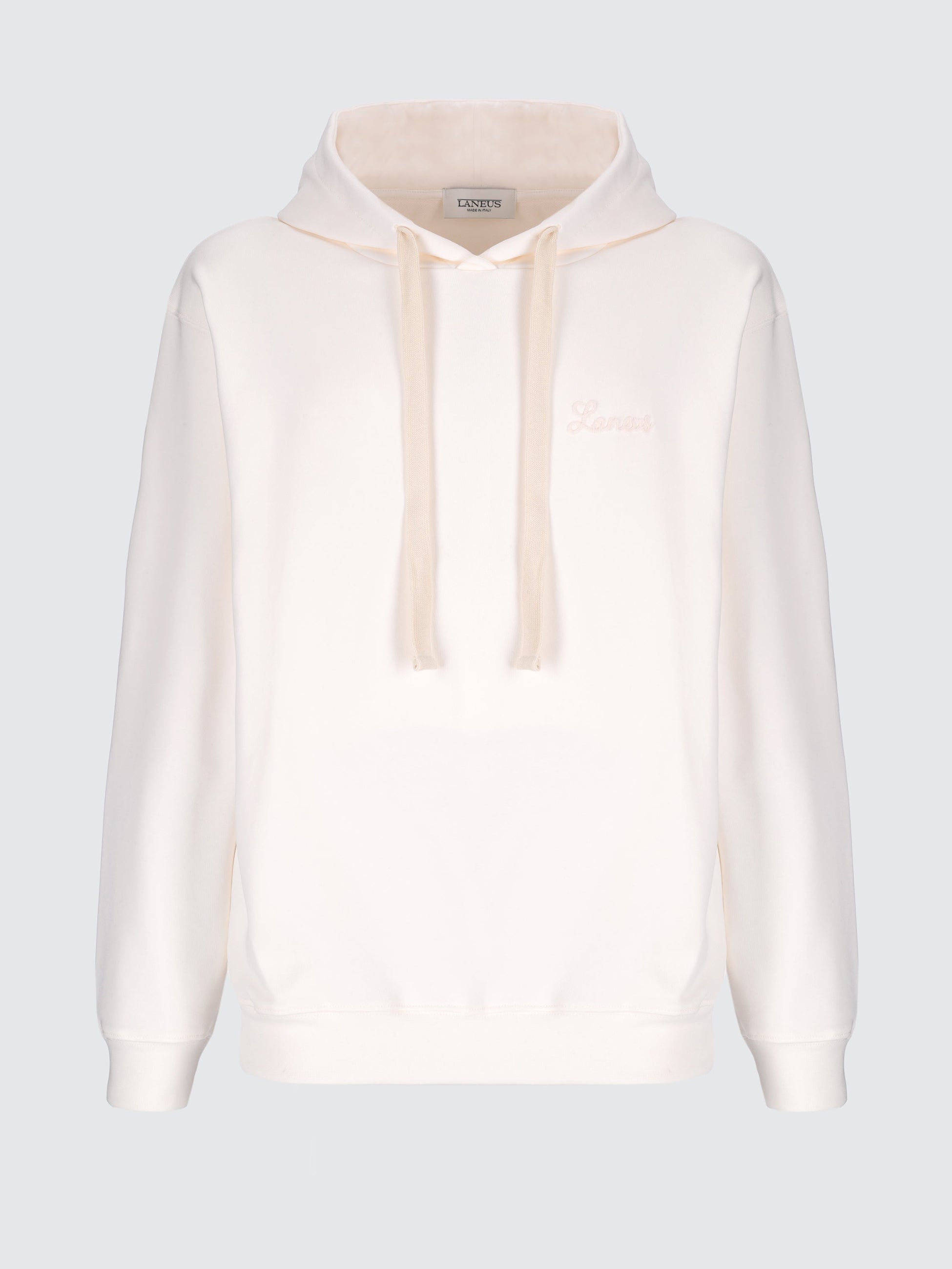Cotton boxy hoodie