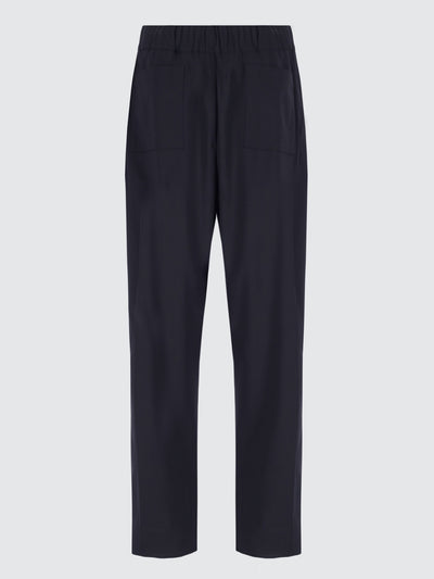 Wide leg monopence pants