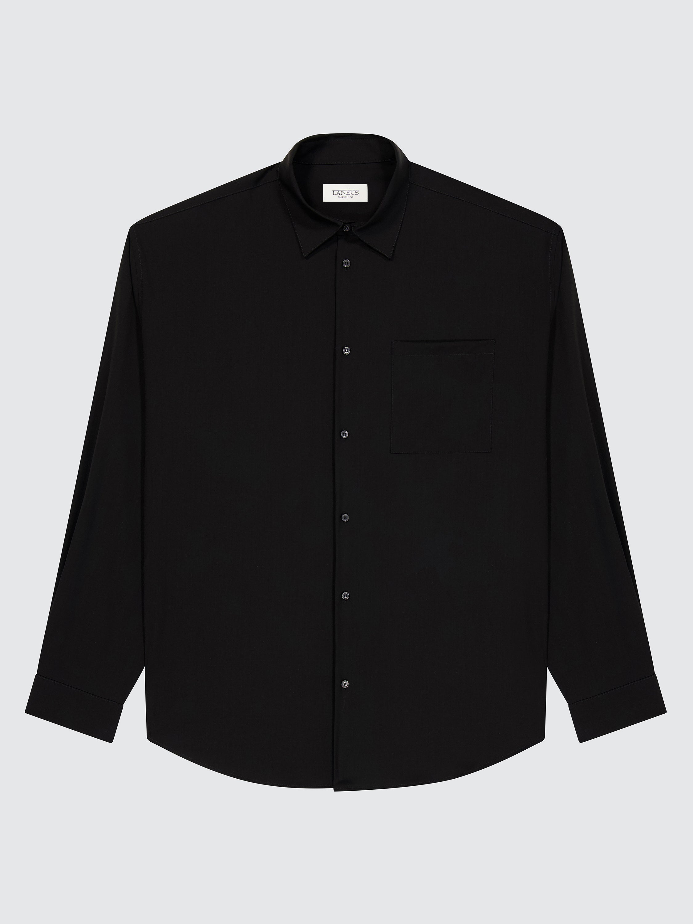 Knitted oversize shirt
