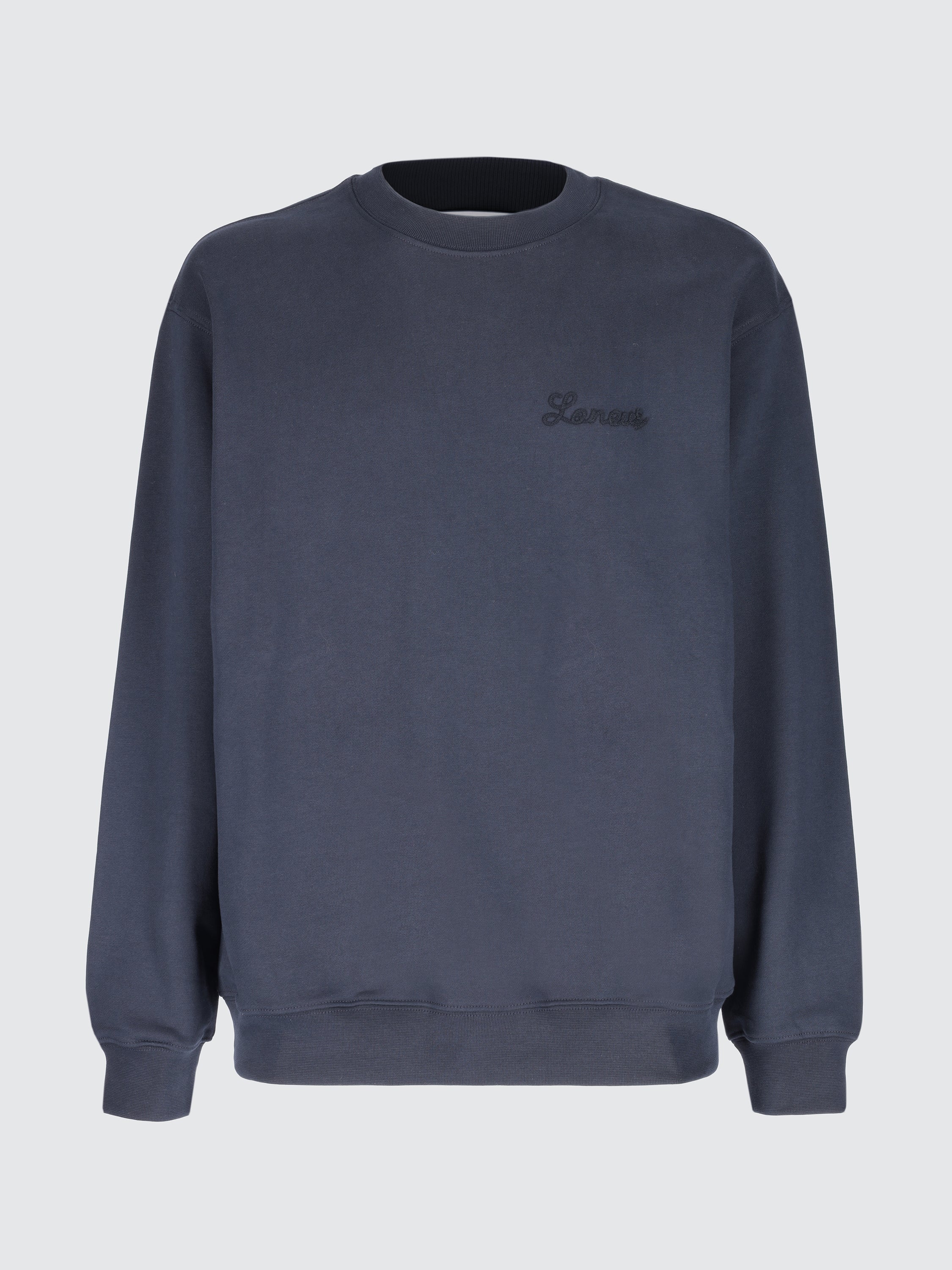 Crewneck cotton sweatshirt