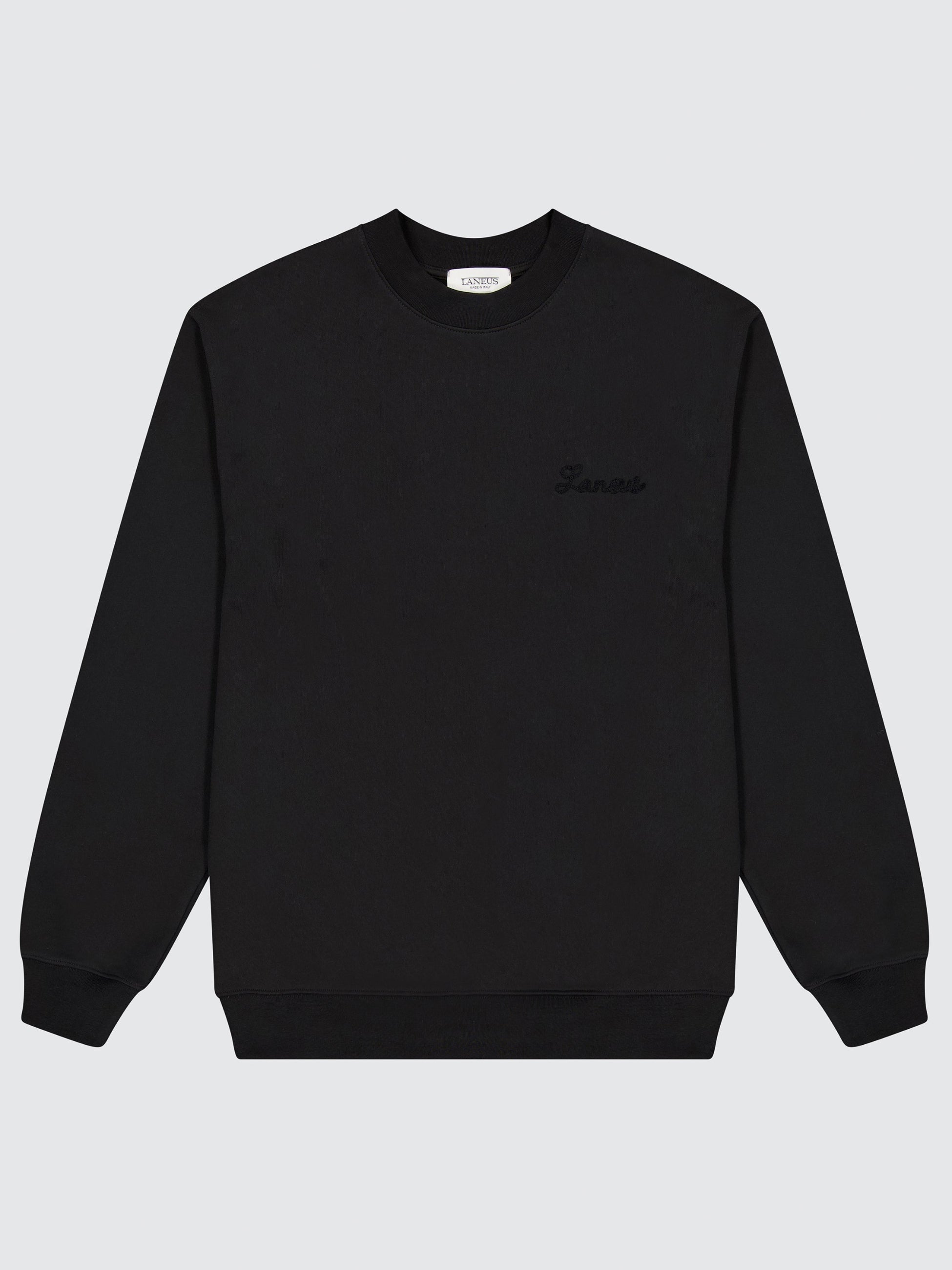 Crewneck cotton sweatshirt