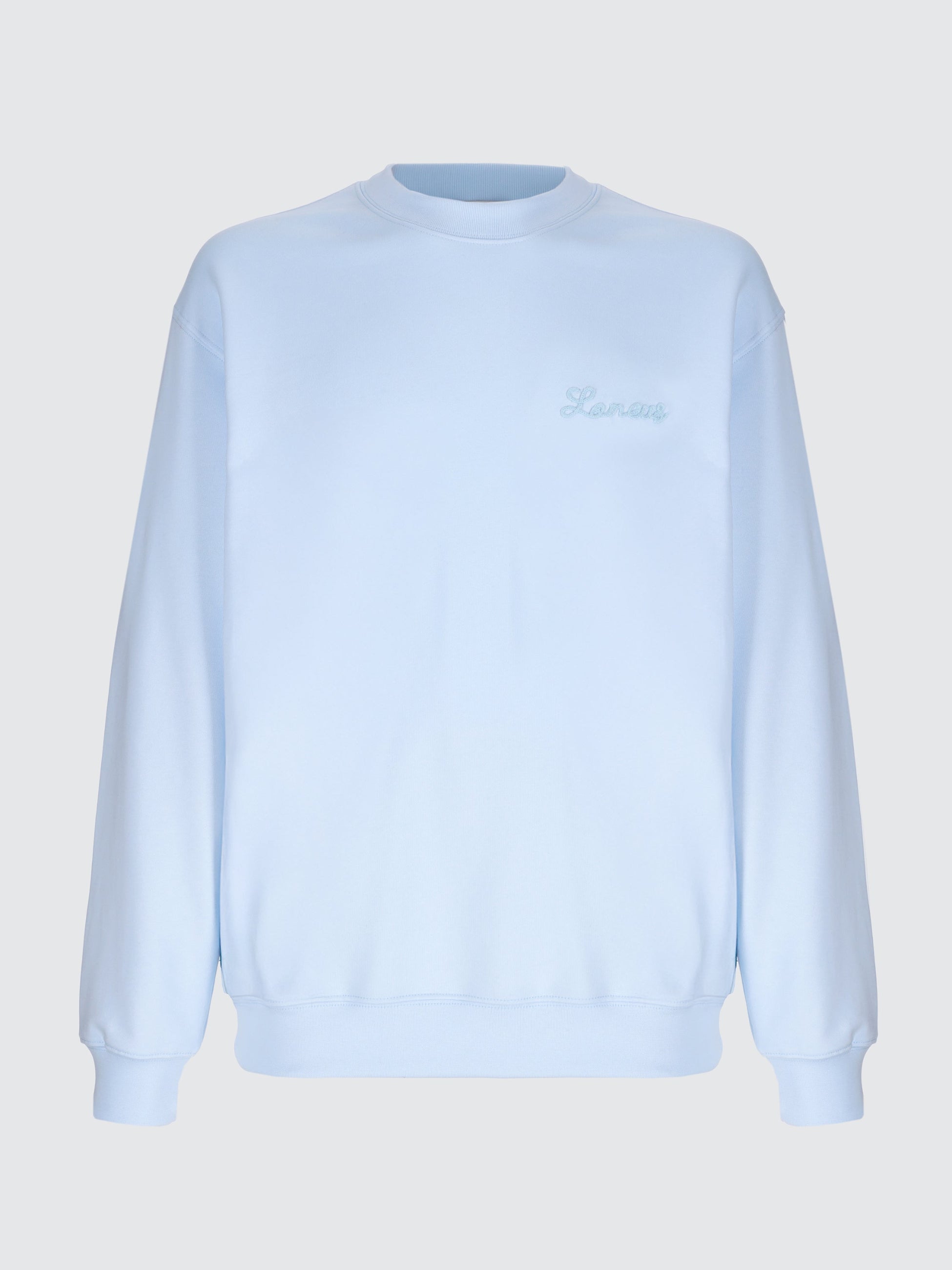 Crewneck cotton sweatshirt