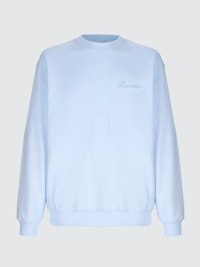 Crewneck cotton sweatshirt