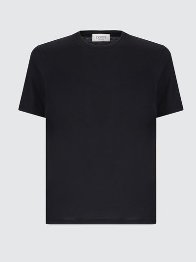 Cotton silk t-shirt