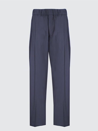 Wide leg monopence pants