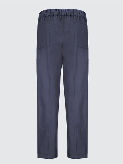Wide leg monopence pants