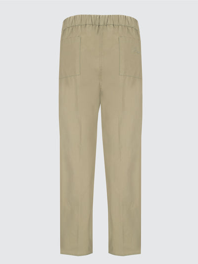 Wide leg monopence pants