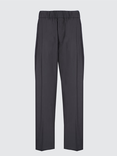 Pantaloni gamba larga monopence