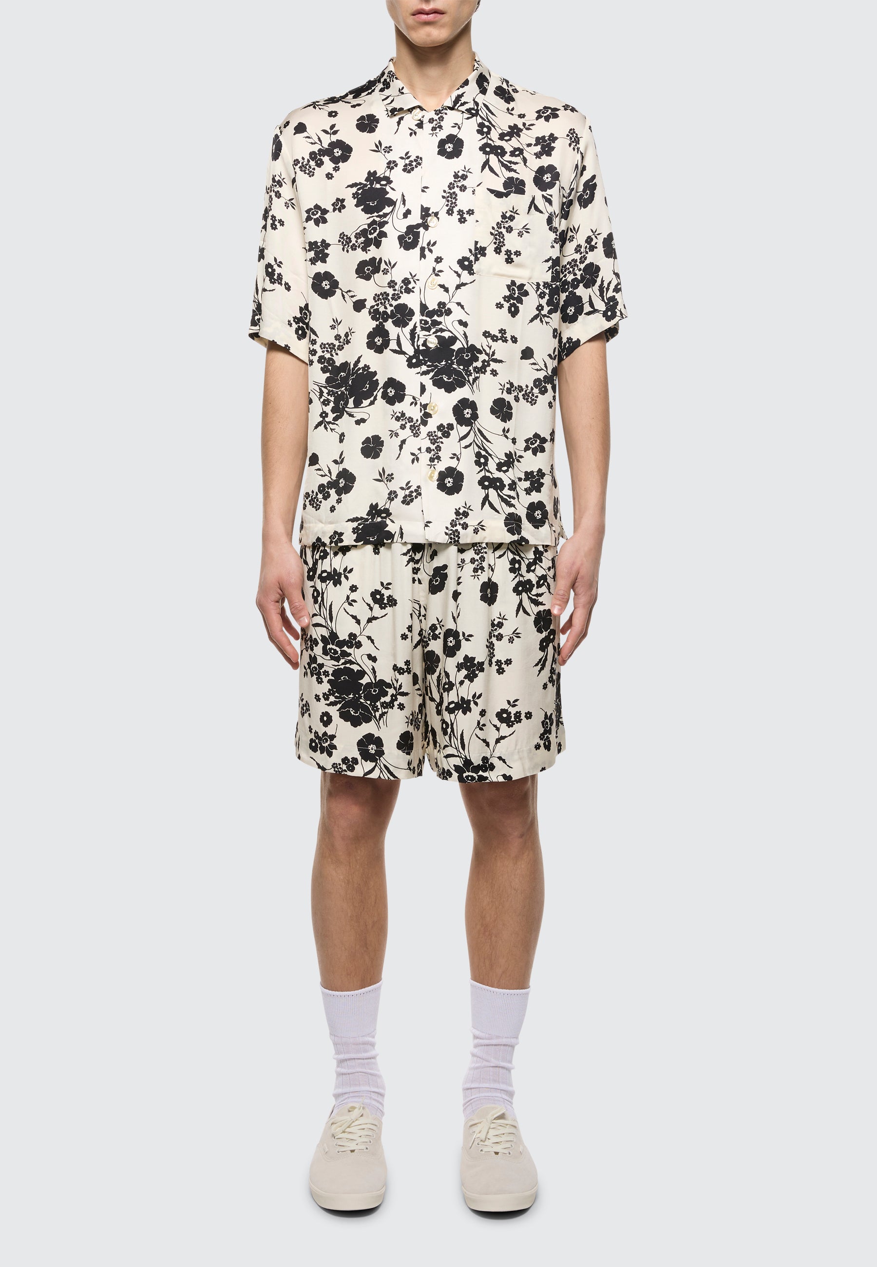 Boxy bowling shirt