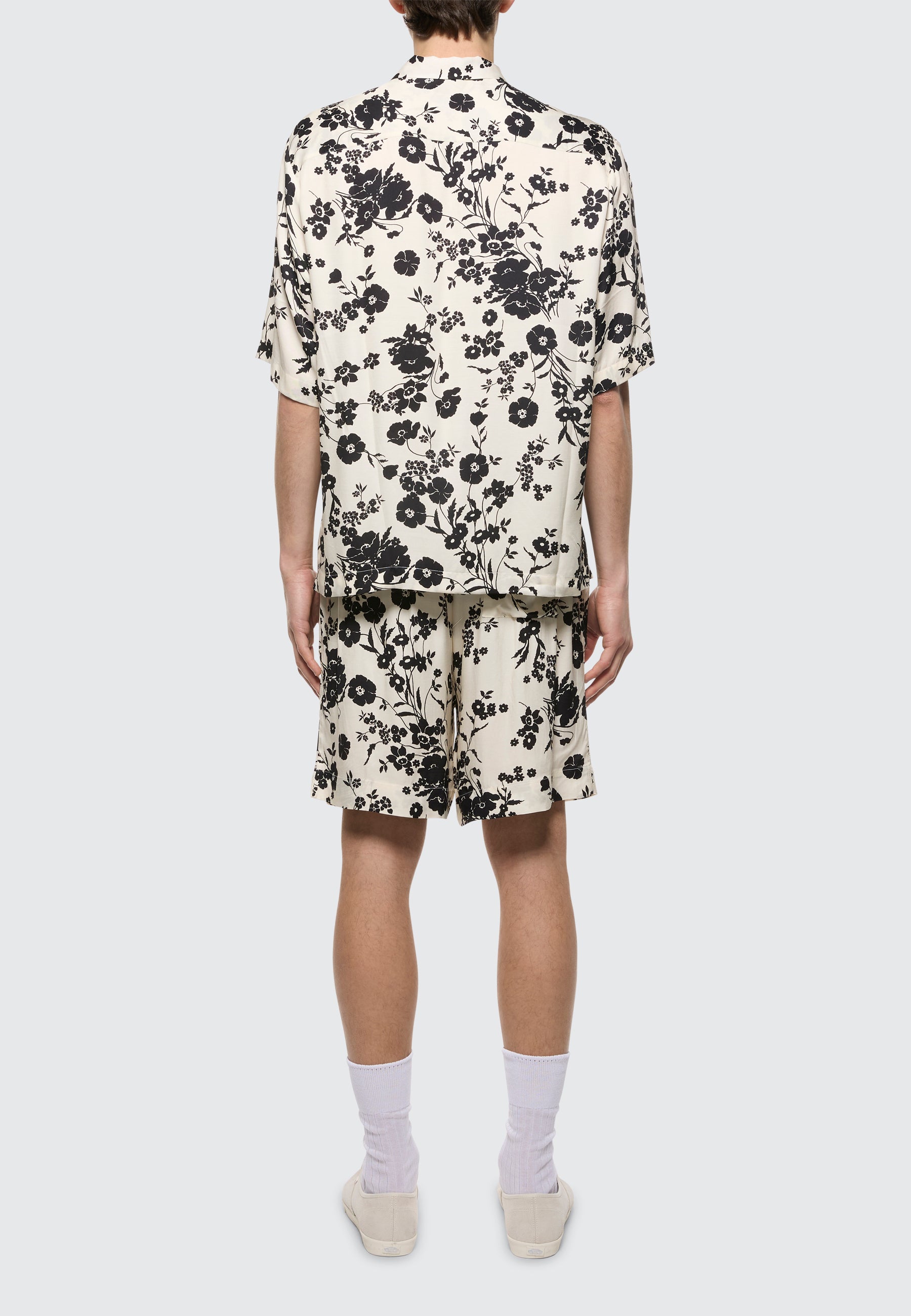Boxy bowling shirt