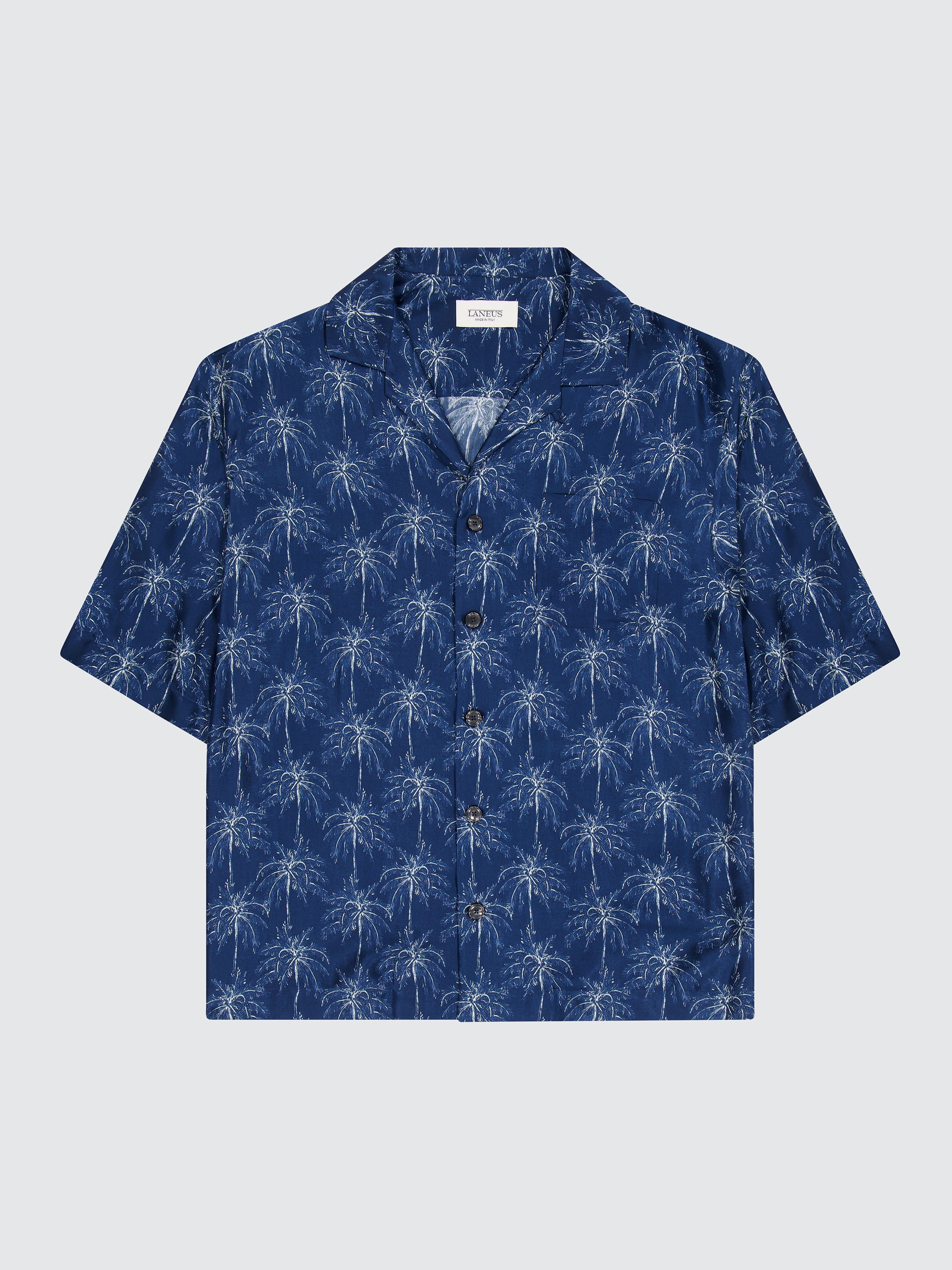 Boxy bowling shirt