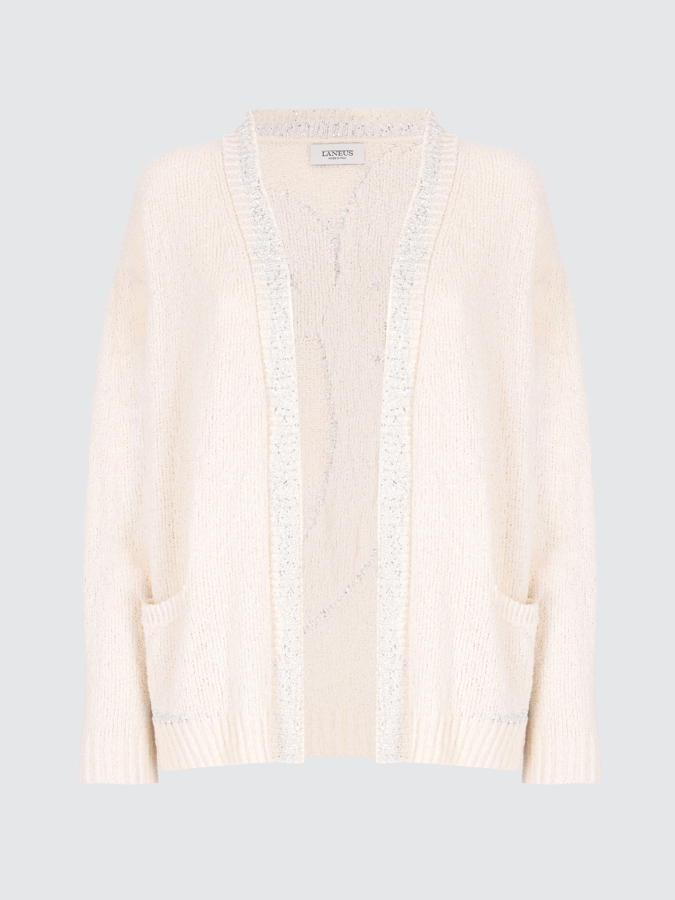 Cardigan boxy jacquard "Laneus"