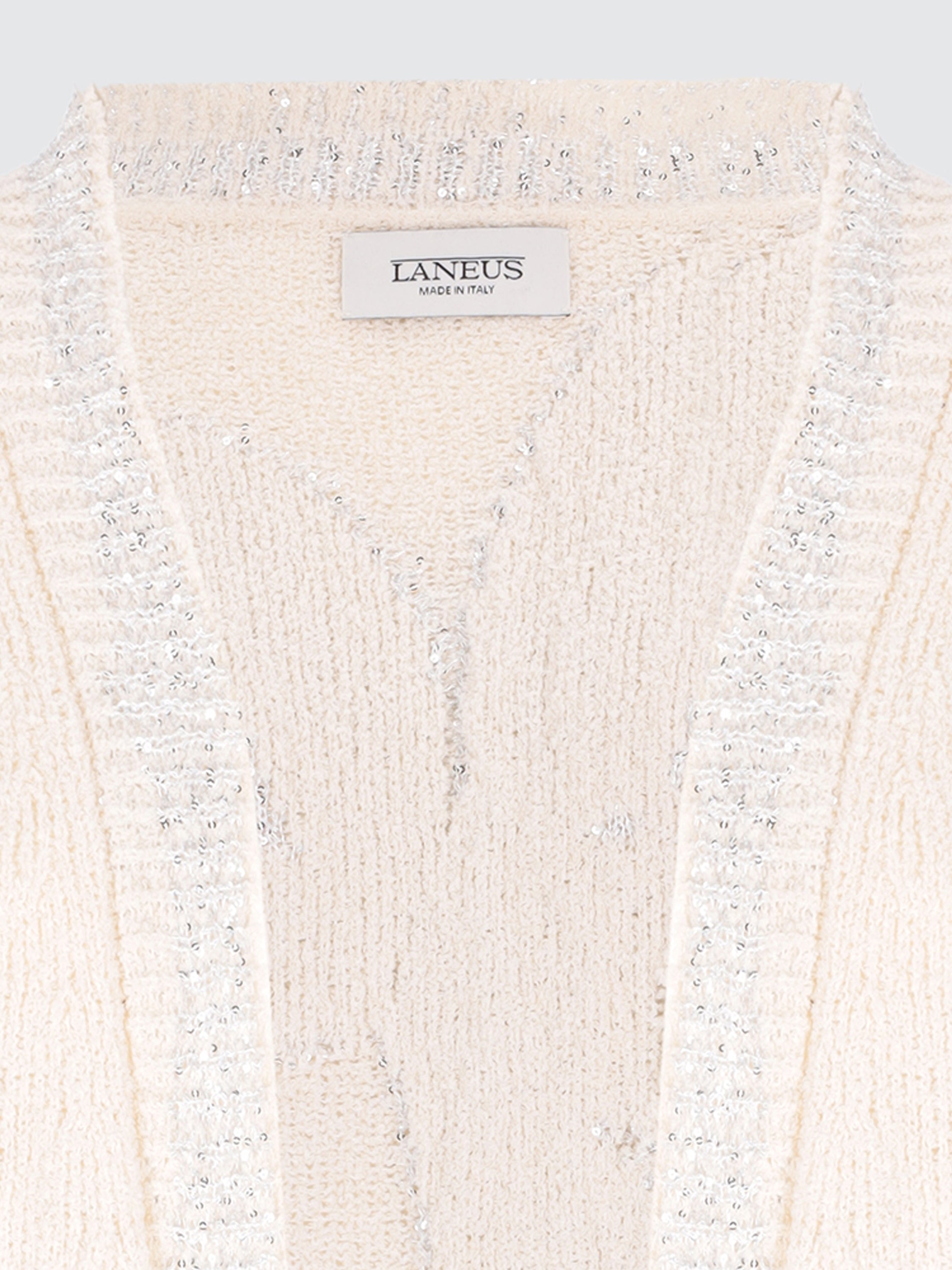 Cardigan boxy jacquard "Laneus"