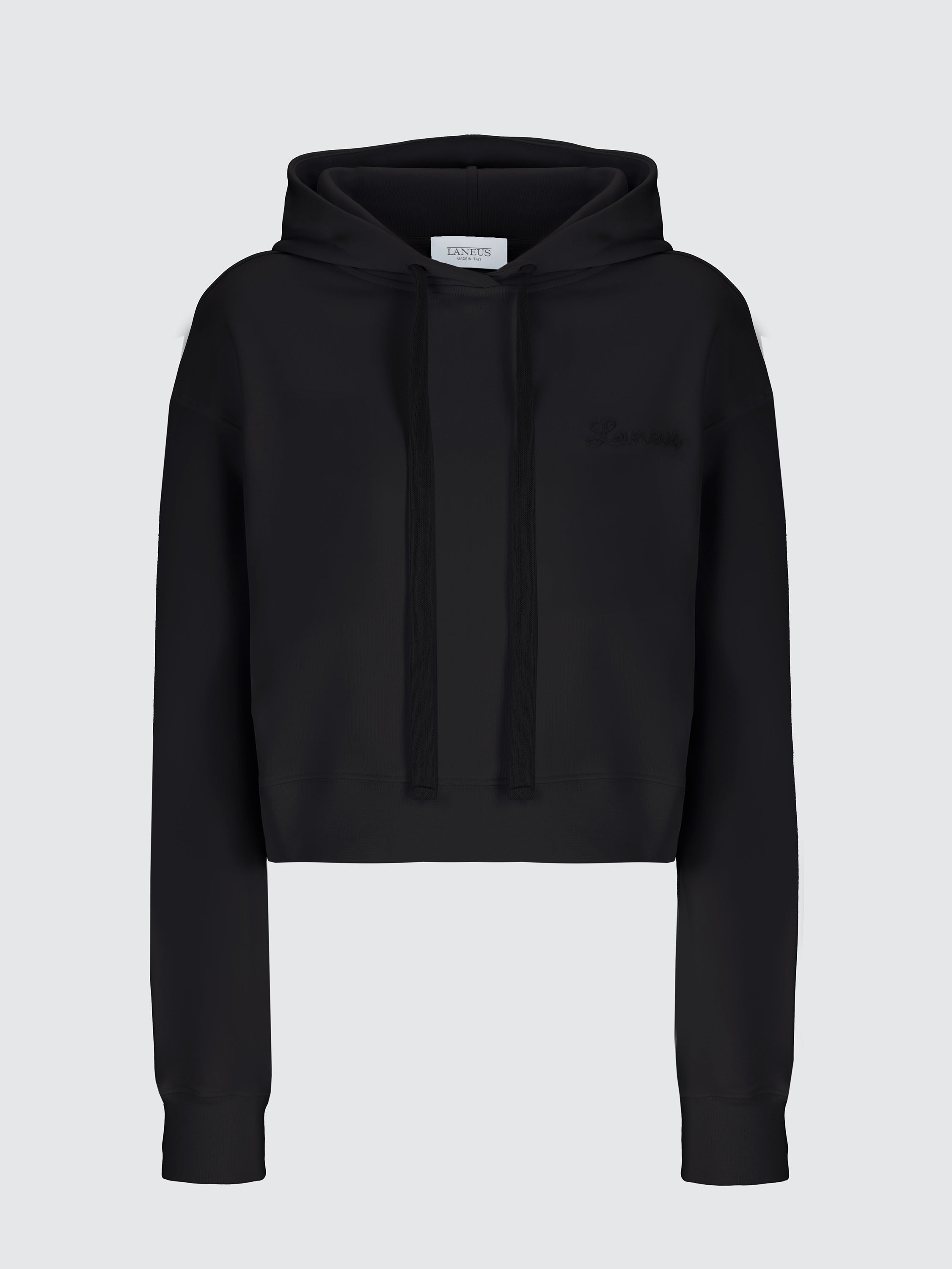 Cotton boxy hoodie