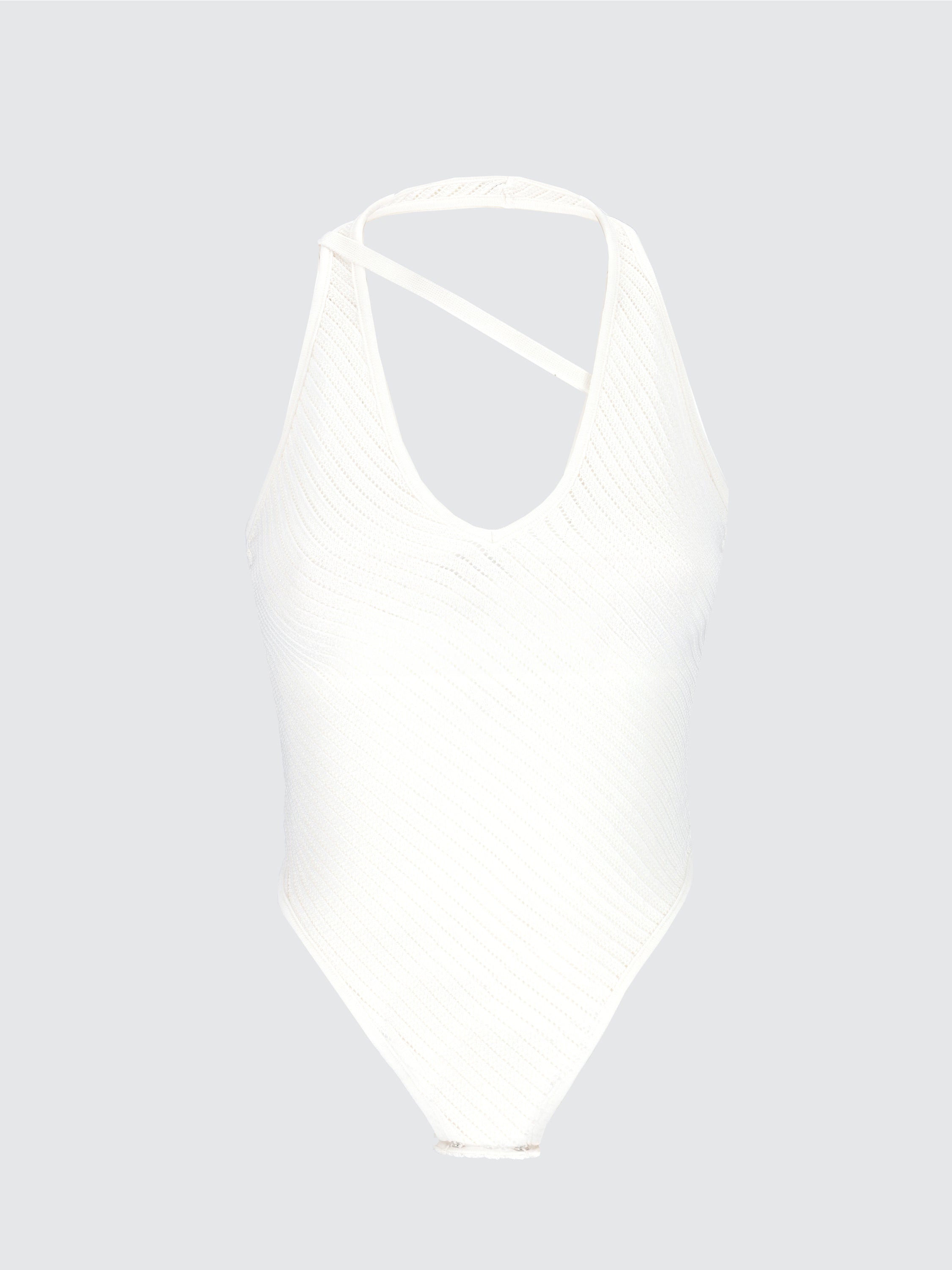 One-piece knitted swimsuit