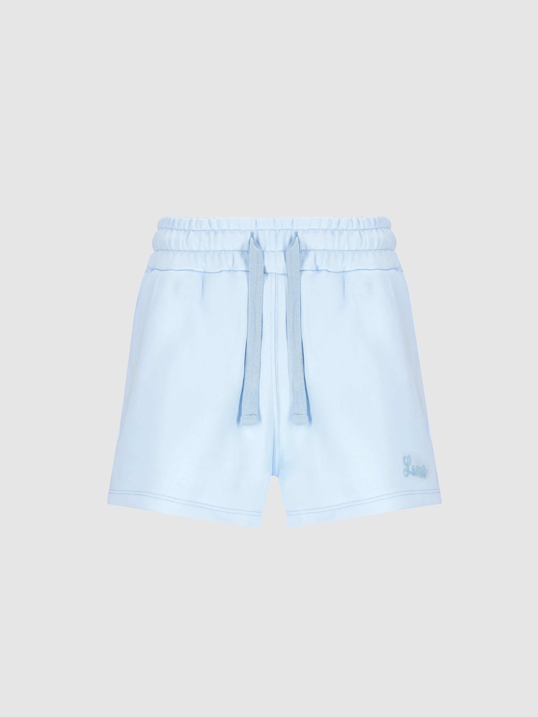 Fleece cotton shorts