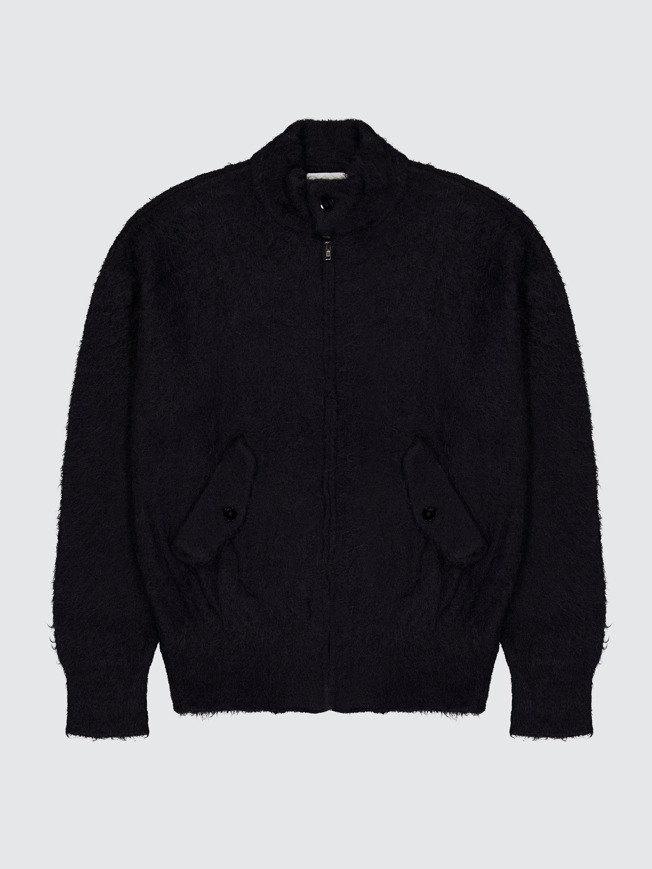 Harrington Bomber In Mohair Wool