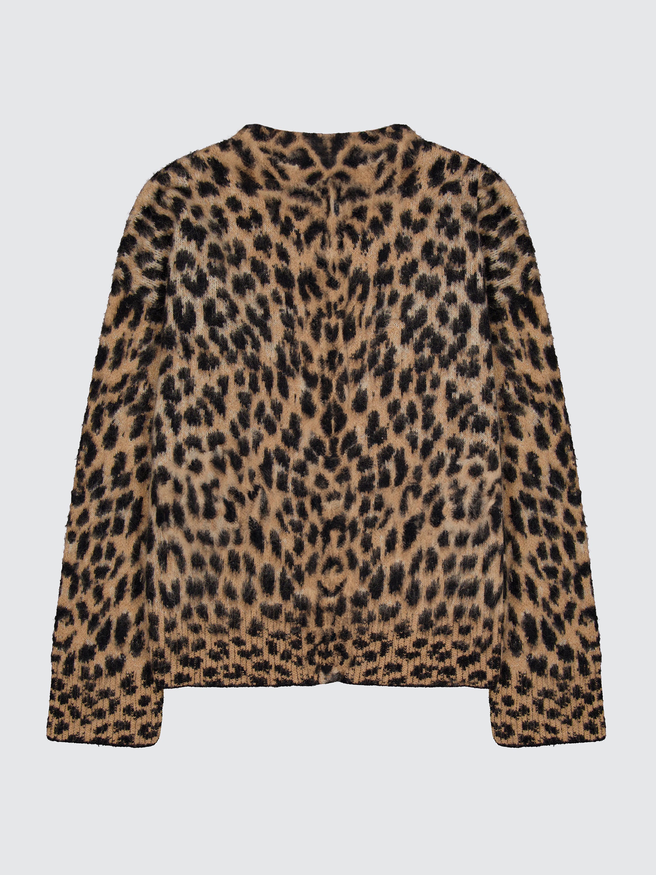 Crewneck Cardigan Animalier