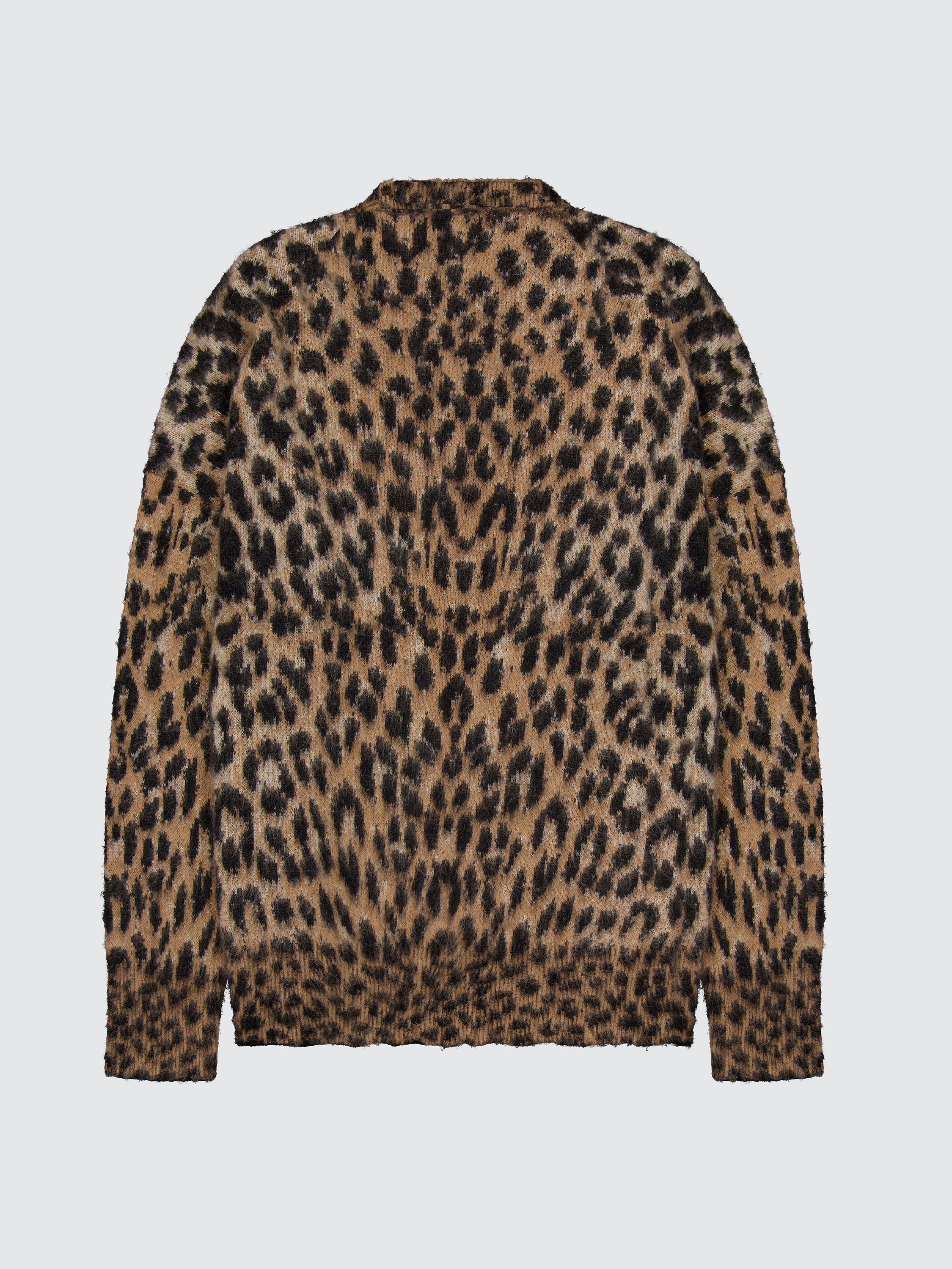 Alpaca Crewneck Sweater Animalier